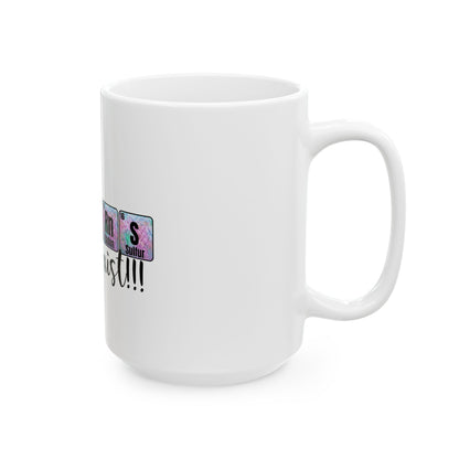 Unicorn Elements Ceramic Mug - Fun Gift for Unicorn Lovers - 11oz & 15oz