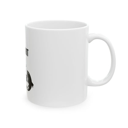 Support Your Local Hooker Fishing Mug - Ceramic Coffee Cup (11oz, 15oz)