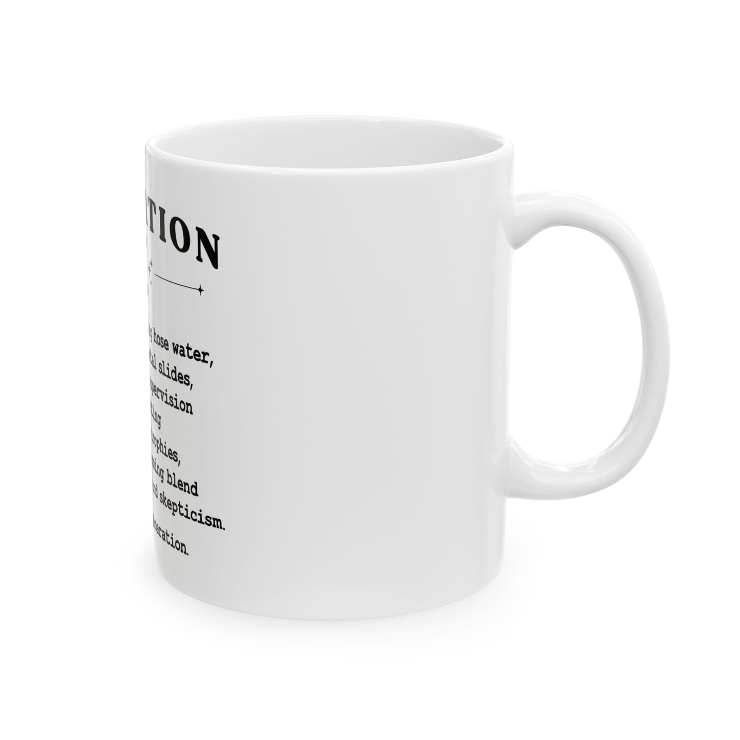 Generation X Ceramic Mug - Funny Gift for Gen X Nostalgia (11oz, 15oz)