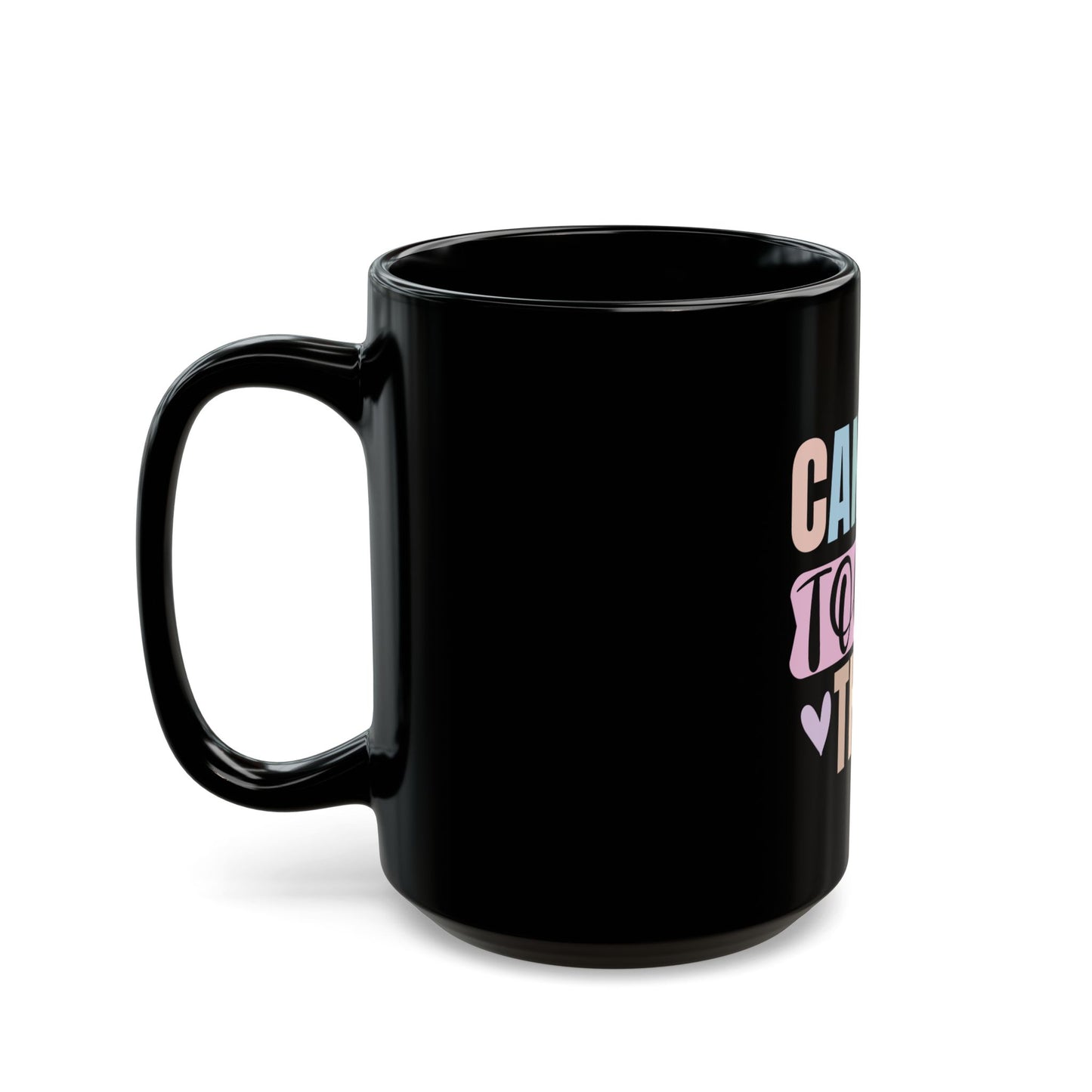 Can't touch this - Black Mug 15oz