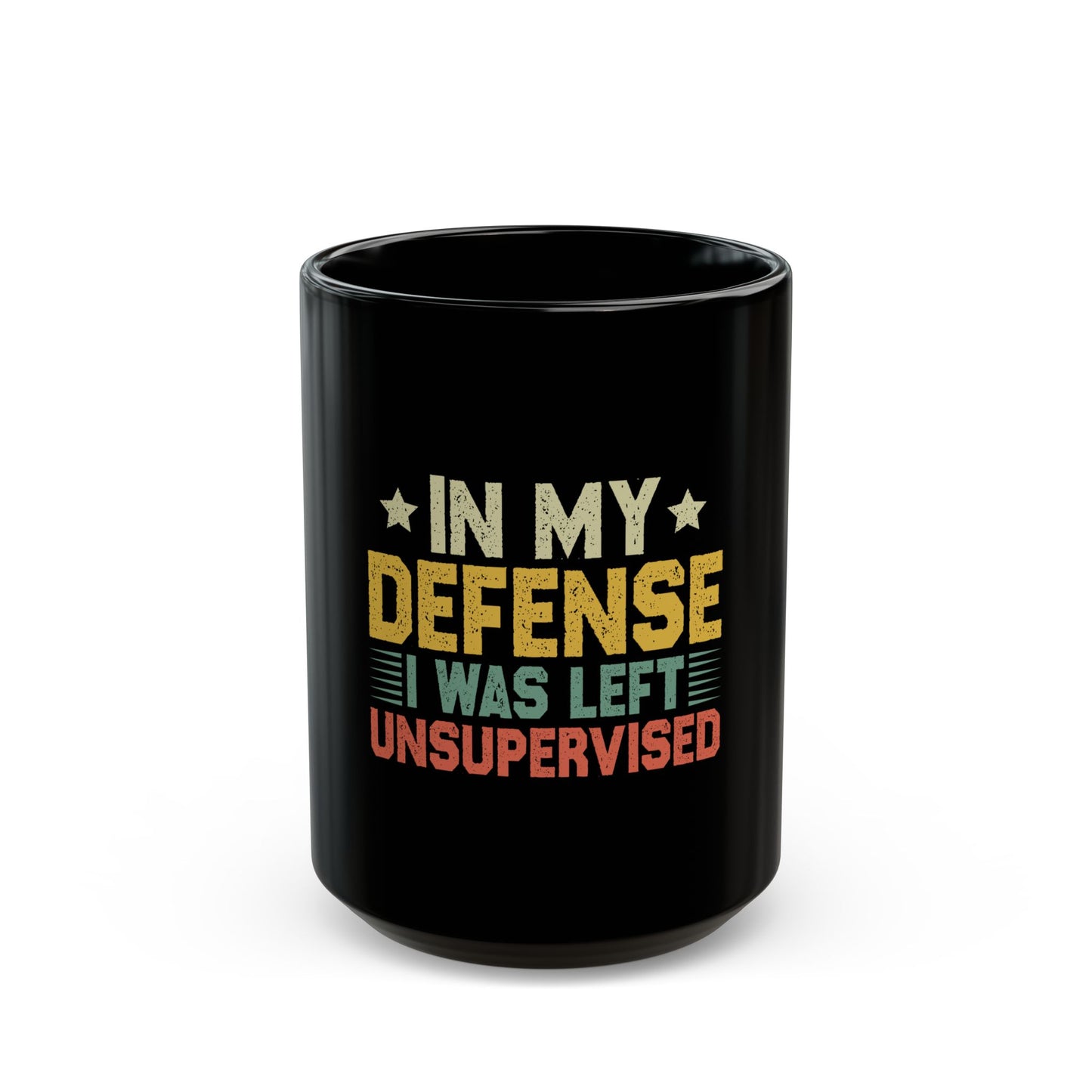 Unsupervised - Black Mug 15oz