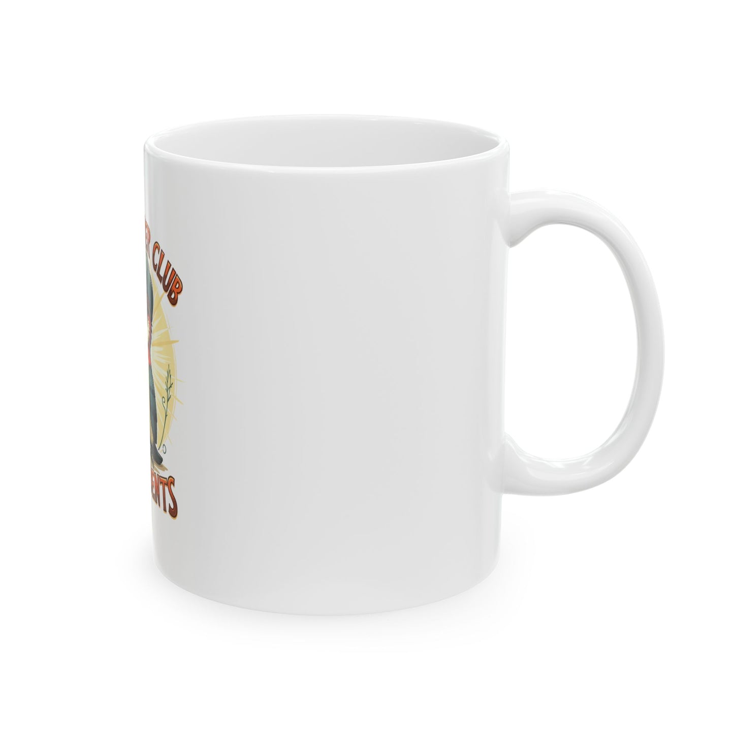 Funny Little Pecker Club Ceramic Mug - Unique Gift for Bird Lovers - 11oz & 15oz Options