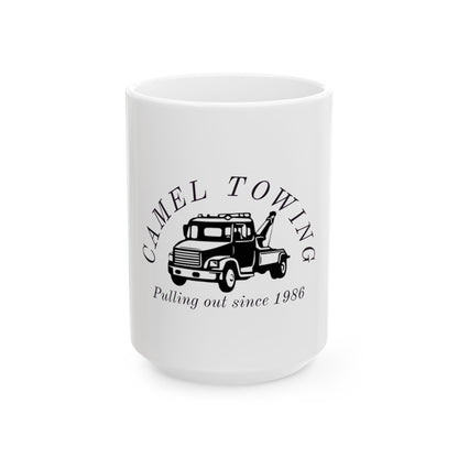 Custom Ceramic Towing Mug – Perfect Gift for Tow Truck Drivers & Enthusiasts