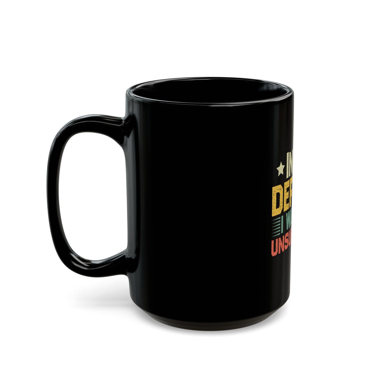 Unsupervised - Black Mug 15oz