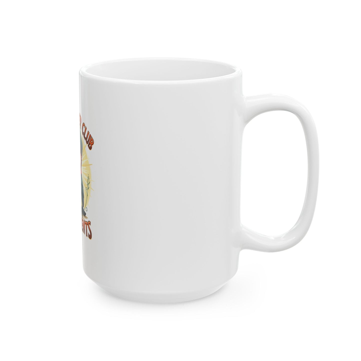 Funny Little Pecker Club Ceramic Mug - Unique Gift for Bird Lovers - 11oz & 15oz Options